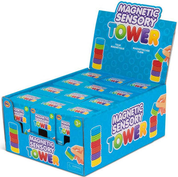 SENSORY MAGNETIC TOWER 6 piece tower