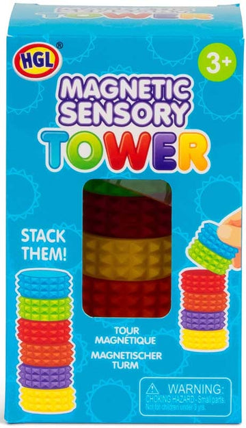SENSORY MAGNETIC TOWER 6 piece tower