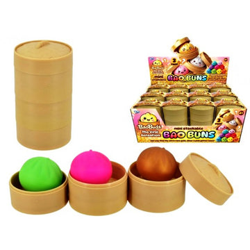 Bao Bun Stackable 3-tier Micro Squishy sensory fidget