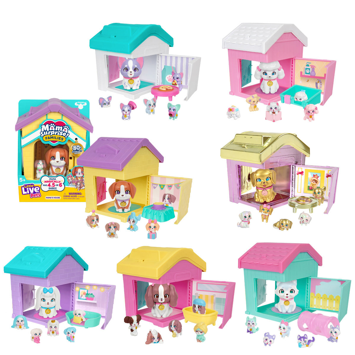 Little Live Pets Mama Surprise Mama's House Asst