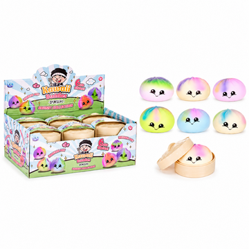 Kawaii Ombre Squishy Dumpling bao 8.5cm Large Sensory Fidget