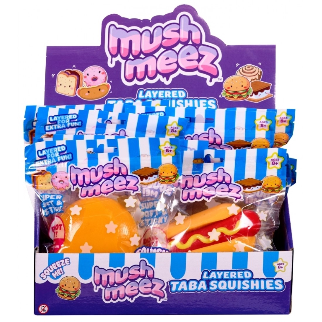 Mushmeez Layered Taba Squishies