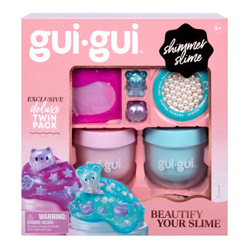 Gui Gui Slime Exclusive Shimmer Deluxe Duo Pack Craft Set