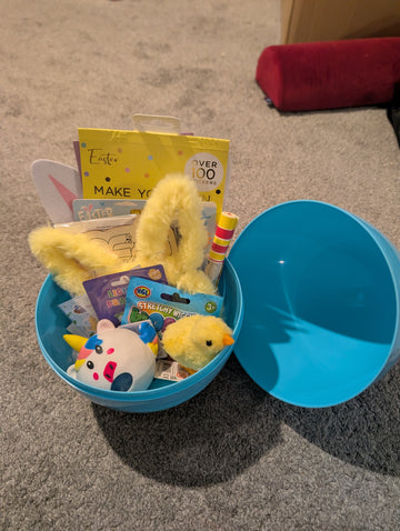 Premade Easter activity egg 16 items