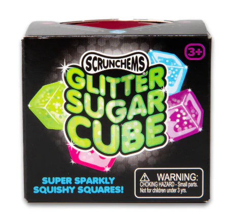 Scrunchems Glitter Sugar Cube Sensory Fidget