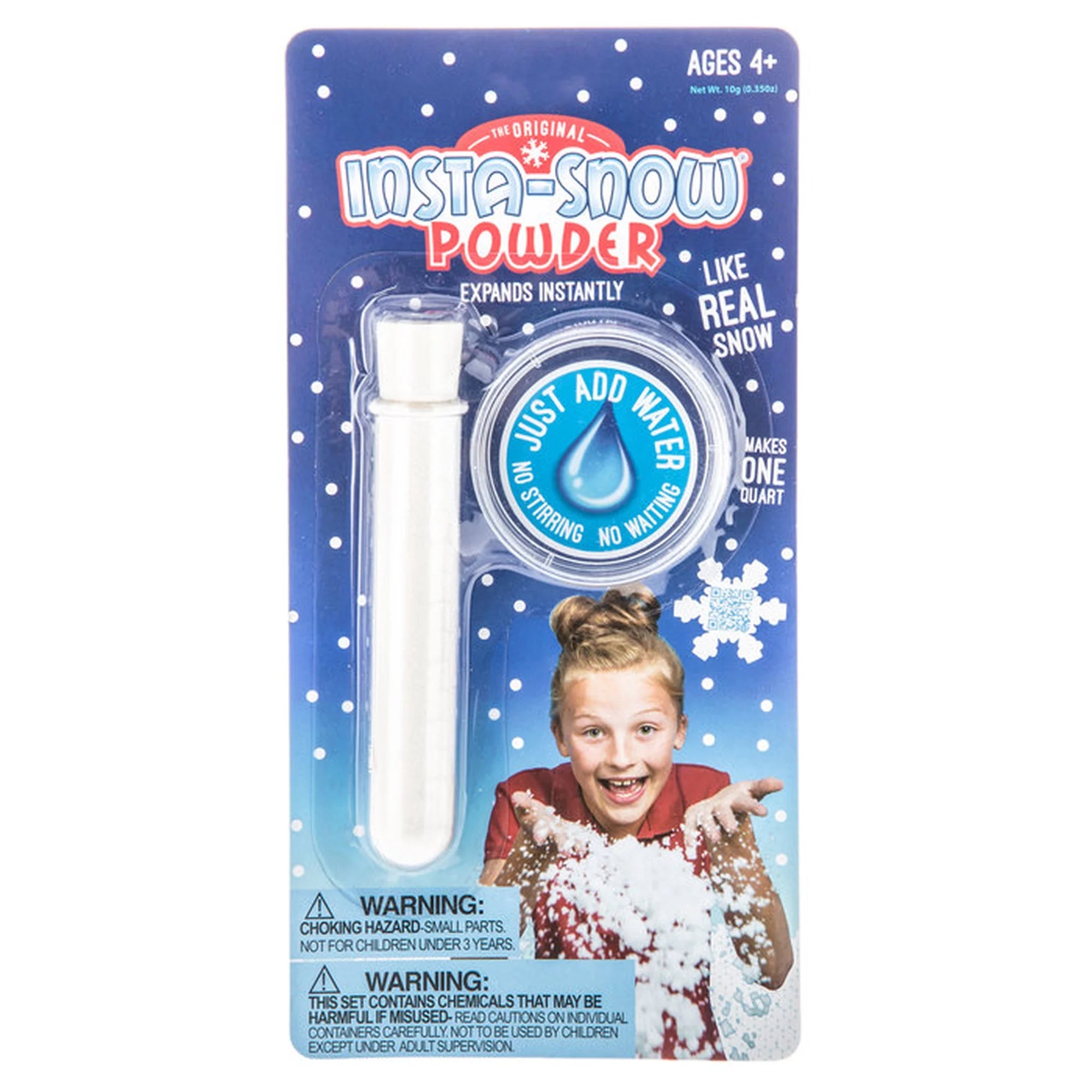 The Original Insta Snow Powder - Faux Snow Kit for Kids- Reusable Snow