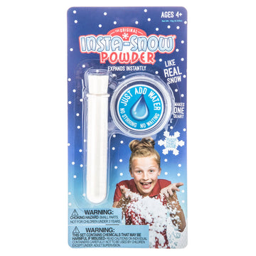 The Original Insta Snow Powder - Faux Snow Kit for Kids- Reusable Snow