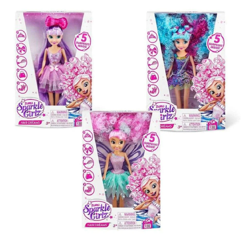 Zuru Sparkle Girlz 10.5inch Hair Dreams Doll