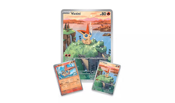 Pokémon TCG: Scarlet & Violet Black Bolt and White Flare Victini Illustration Collection